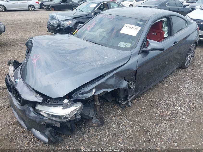 2016 BMW M4 VIN WBS3R9C57GK339098 IAAI salvage auction — FRONT END, Salvage Title, sold $4,650 on 2026-07-28 (photo 2)