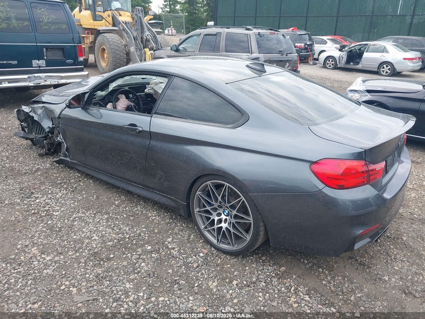 2016 BMW M4 VIN WBS3R9C57GK339098 IAAI salvage auction — FRONT END, Salvage Title, sold $4,650 on 2026-07-28 (photo 3)