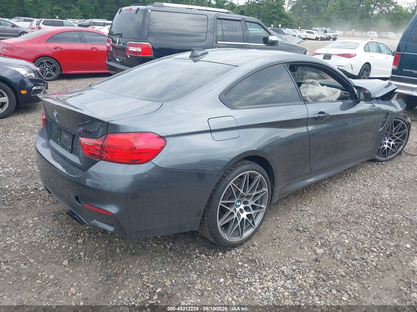 2016 BMW M4 VIN WBS3R9C57GK339098 IAAI salvage auction — FRONT END, Salvage Title, sold $4,650 on 2026-07-28 (photo 4)