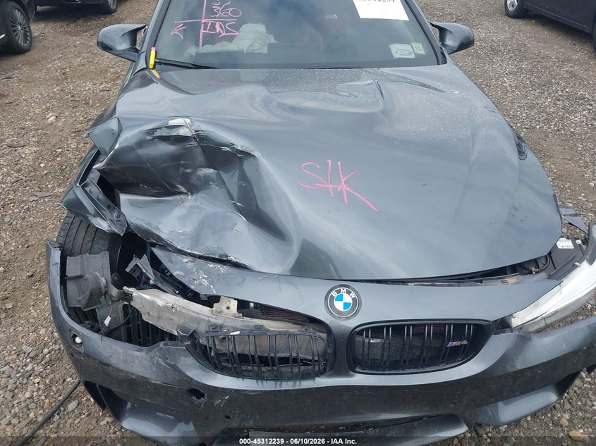 2016 BMW M4 VIN WBS3R9C57GK339098 IAAI salvage auction — FRONT END, Salvage Title, sold $4,650 on 2026-07-28 (photo 6)