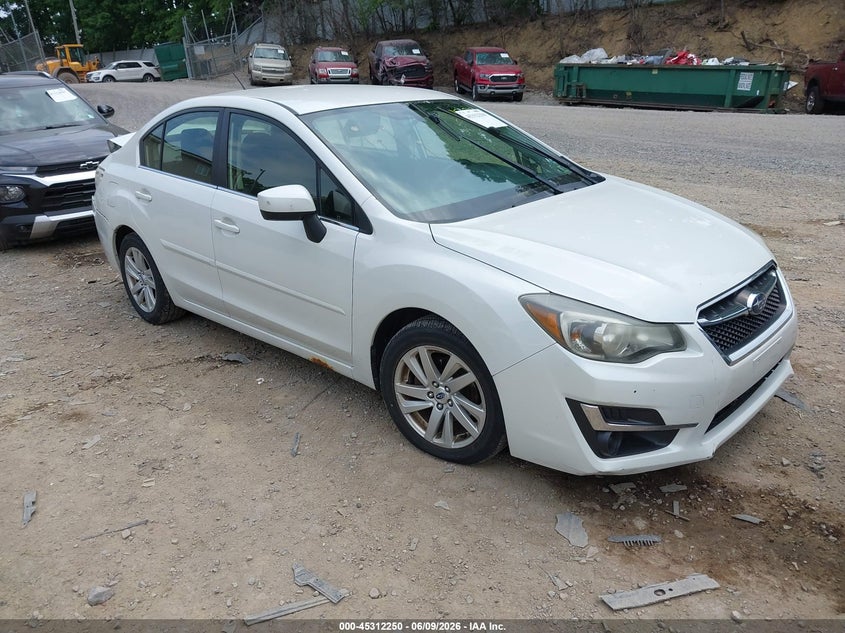 2015 Subaru Impreza VIN JF1GJAC65FH002733 IAAI salvage auction — REAR END, Salvage Title, sold $25 on 2026-07-14 (photo 1)