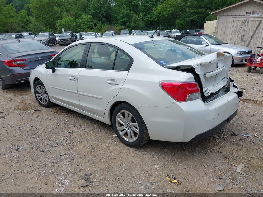 2015 Subaru Impreza VIN JF1GJAC65FH002733 IAAI salvage auction — REAR END, Salvage Title, sold $25 on 2026-07-14 (photo 3)