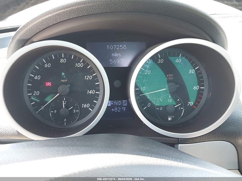 2006 Mercedes-benz Slk-class VIN WDBWK56F96F117898 IAAI salvage auction — RIGHT FRONT, Salvage (California), sold $600 on 2026-08-17 (photo 7)