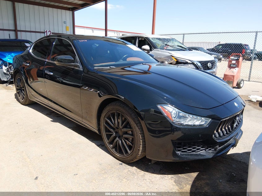 2019 Maserati Ghibli VIN ZAM57XSA4K1310130 IAAI salvage auction — FRONT END, Salvage Title, sold $10,200 on 2026-07-08 (photo 1)