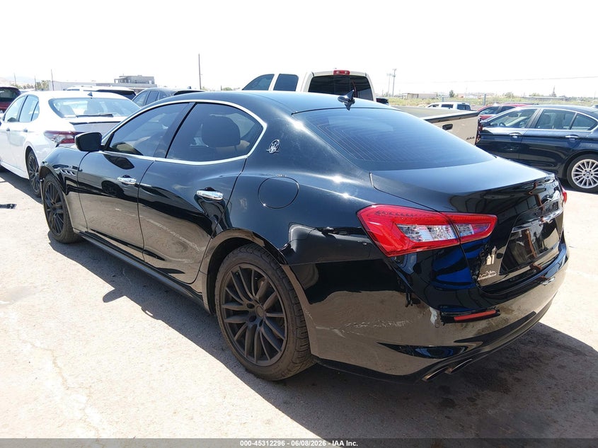 2019 Maserati Ghibli VIN ZAM57XSA4K1310130 IAAI salvage auction — FRONT END, Salvage Title, sold $10,200 on 2026-07-08 (photo 3)