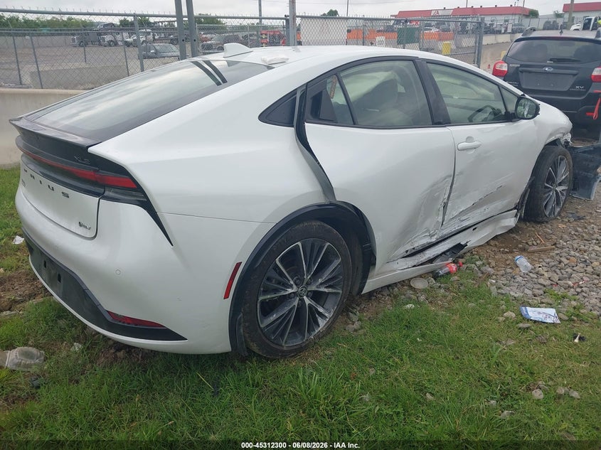 2024 Toyota Prius VIN JTDACAAU5R3043764 IAAI salvage auction — FRONT END, Salvage Title, sold $7,100 on 2026-07-23 (photo 4)