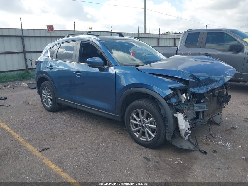 2022 Mazda Cx-5 VIN JM3KFBCM9N0564228 IAAI salvage auction — FRONT END, Salvage (Texas), sold $25 on 2026-07-29 (photo 1)