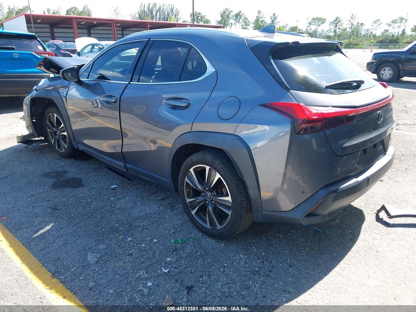 2021 Lexus Ux VIN JTHP3JBH4M2033462 IAAI salvage auction — FRONT END, Salvage Title, sold $2,700 on 2026-07-13 (photo 3)