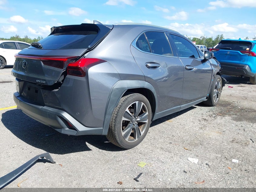 2021 Lexus Ux VIN JTHP3JBH4M2033462 IAAI salvage auction — FRONT END, Salvage Title, sold $2,700 on 2026-07-13 (photo 4)