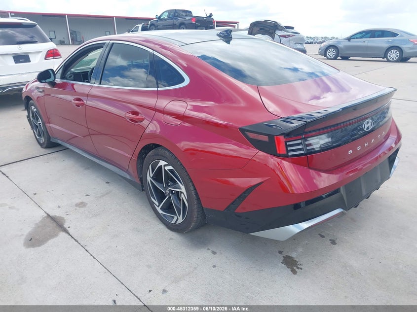 2024 Hyundai Sonata VIN KMHL14JA8RA363402 IAAI salvage auction — FRONT END, Original (Texas), sold $8,450 on 2026-08-21 (photo 3)