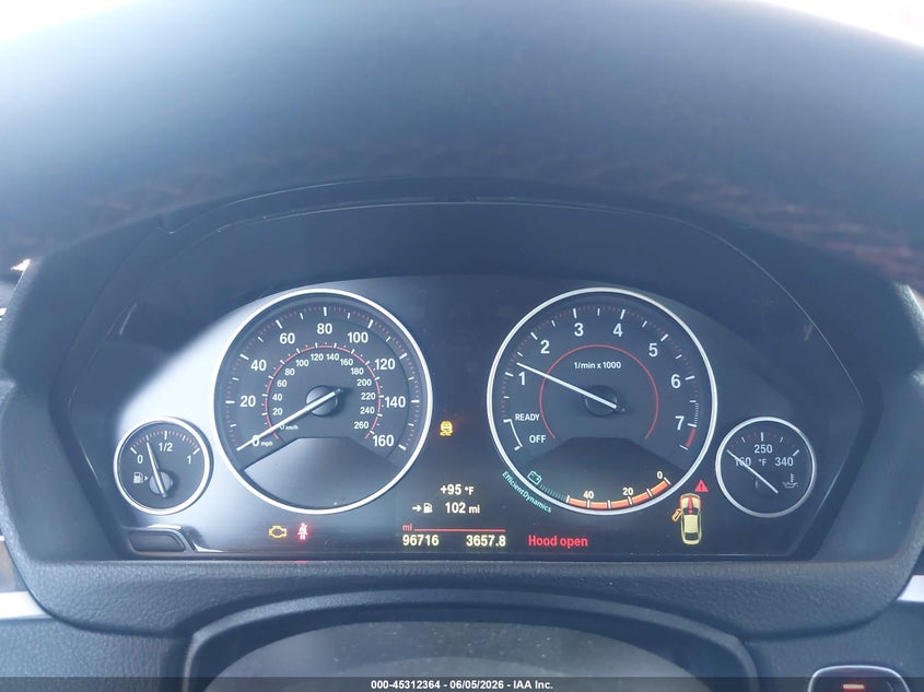 2015 BMW 4er VIN WBA4A9C55FGL86096 IAAI salvage auction — LEFT FRONT, Salvage Title, sold $3,150 on 2026-08-18 (photo 7)