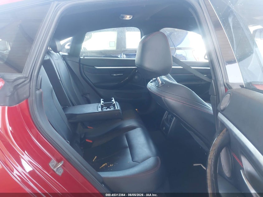2015 BMW 4er VIN WBA4A9C55FGL86096 IAAI salvage auction — LEFT FRONT, Salvage Title, sold $3,150 on 2026-08-18 (photo 8)