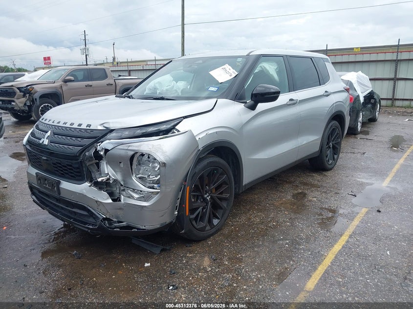 2022 Mitsubishi Outlander VIN JA4J4UA8XNZ070915 IAAI salvage auction — FRONT END, Salvage Title, sold $7,100 on 2026-07-22 (photo 2)