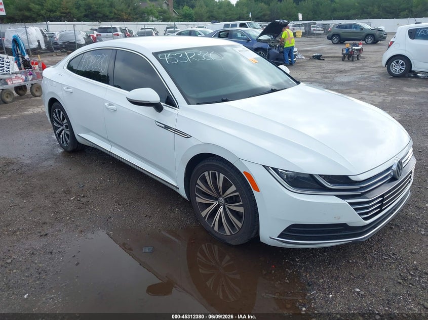 2020 Volkswagen Arteon VIN WVWAR7AN0LE014694 IAAI salvage auction — LEFT SIDE, Salvage Title, sold $4,225 on 2026-07-14 (photo 1)