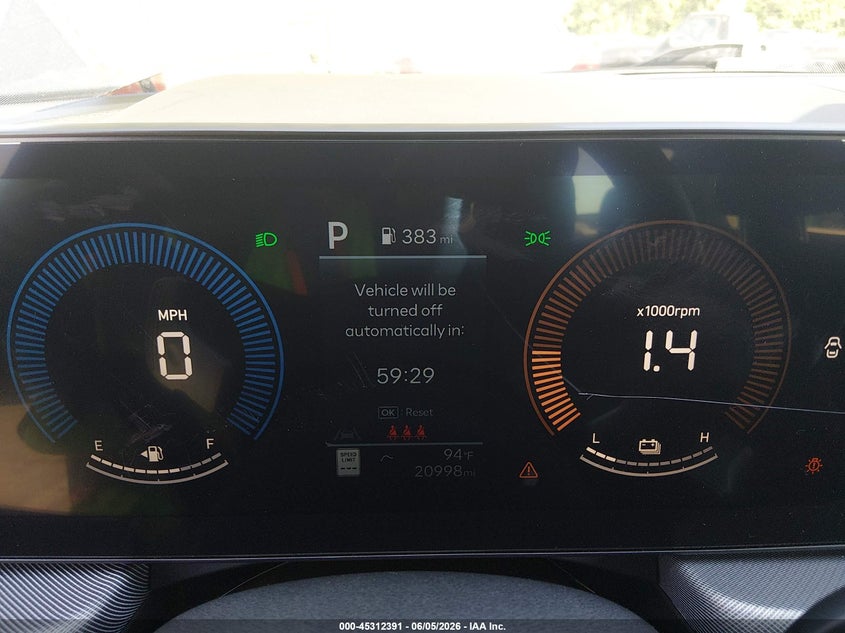 2024 Hyundai Sonata VIN KMHL34JJ2RA096218 IAAI salvage auction — FRONT END, Salvage Title, sold $7,200 on 2026-07-29 (photo 7)