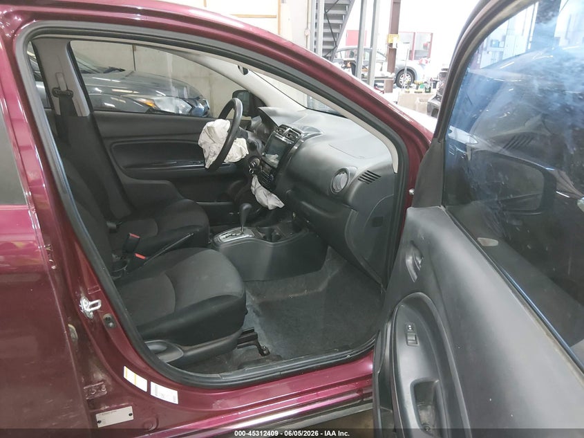 2024 Mitsubishi Mirage VIN ML32AUHJ8RH039740 IAAI salvage auction — FRONT END, Salvage Title, sold $1,550 on 2026-07-12 (photo 5)