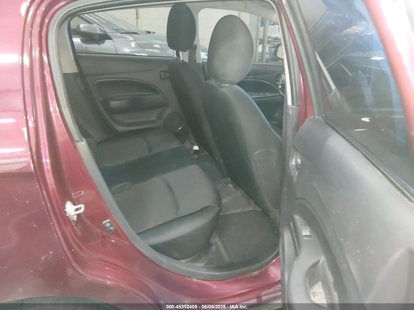 2024 Mitsubishi Mirage VIN ML32AUHJ8RH039740 IAAI salvage auction — FRONT END, Salvage Title, sold $1,550 on 2026-07-12 (photo 8)