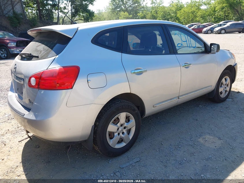 2011 Nissan Rogue sport VIN JN8AS5MV0BW667995 IAAI salvage auction — NORMAL WEAR, Clear (Pennsylvania), sold $400 on 2026-07-14 (photo 4)
