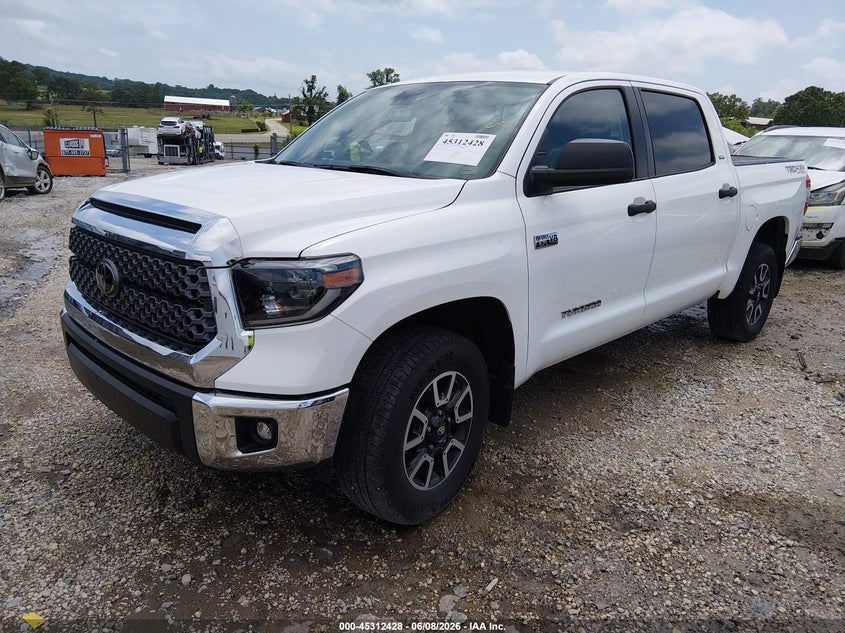 2020 Toyota Tundra VIN 5TFDY5F1XLX948537 IAAI salvage auction — HAIL, Salvage Title, sold $5,100 on 2026-07-30 (photo 2)