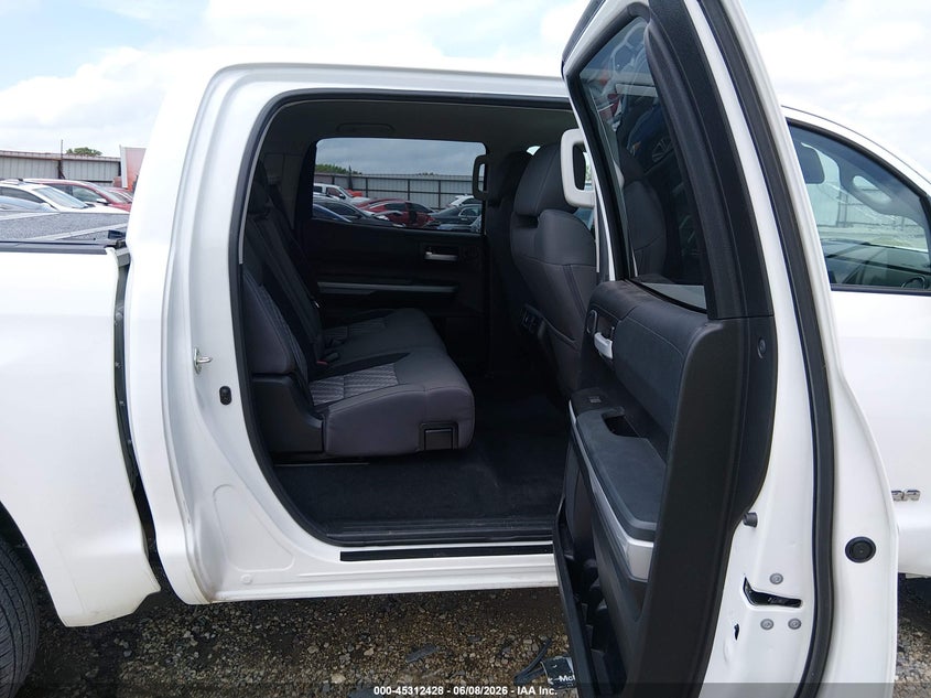 2020 Toyota Tundra VIN 5TFDY5F1XLX948537 IAAI salvage auction — HAIL, Salvage Title, sold $5,100 on 2026-07-30 (photo 8)