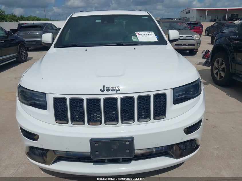 2016 Jeep Grand cherokee VIN 1C4RJECG7GC500255 IAAI salvage auction — HAIL, Original (Texas), sold $5,100 on 2026-07-18 (photo 6)