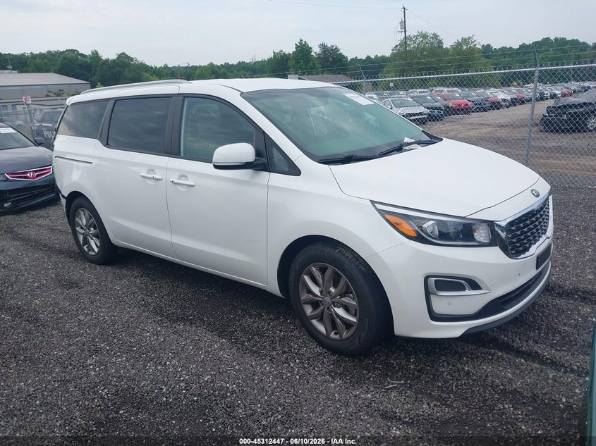 2020 Kia SEDONA VIN KNDMB5C13L6648754 IAAI salvage auction — REAR END, Salvage (South Carolina), sold $3,850 on 2026-07-14 (photo 1)
