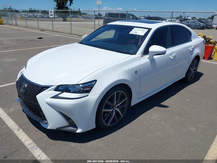 2018 Lexus Gs VIN JTHBZ1BL7JA012877 IAAI salvage auction — RIGHT SIDE, Salvage Title, sold $15,325 on 2026-07-14 (photo 2)