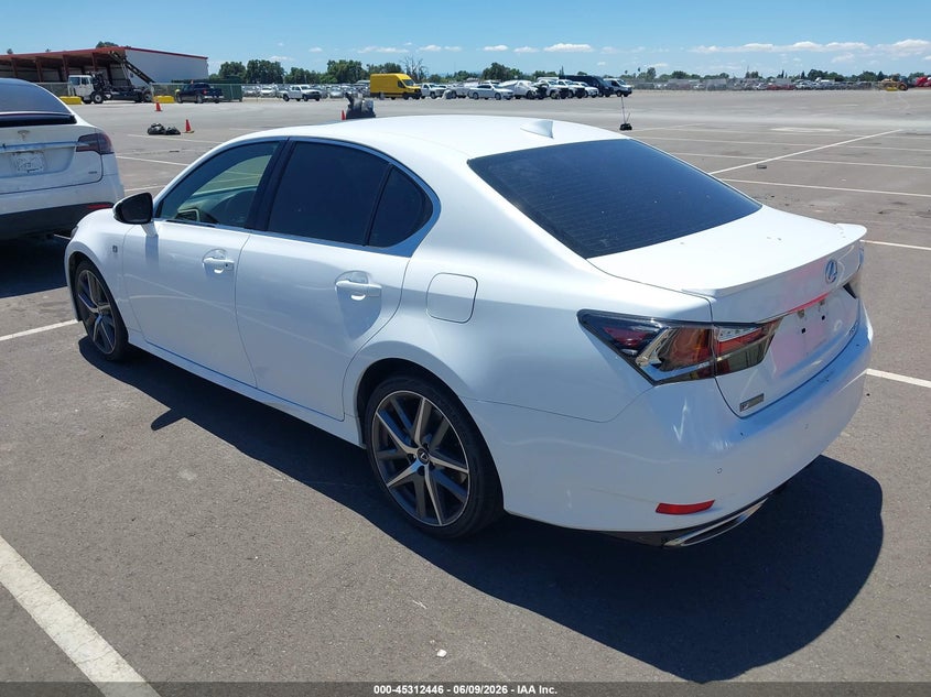2018 Lexus Gs VIN JTHBZ1BL7JA012877 IAAI salvage auction — RIGHT SIDE, Salvage Title, sold $15,325 on 2026-07-14 (photo 3)