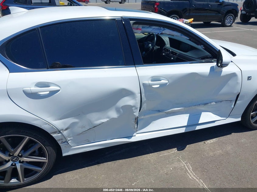 2018 Lexus Gs VIN JTHBZ1BL7JA012877 IAAI salvage auction — RIGHT SIDE, Salvage Title, sold $15,325 on 2026-07-14 (photo 5)