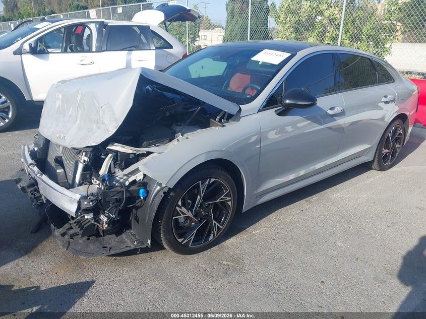 2025 Kia K5 VIN KNAG64J73S5395696 IAAI salvage auction — FRONT END, Salvage Title, sold $7,800 on 2026-07-30 (photo 2)