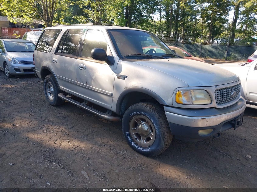 2000 Ford Expedition VIN 1FMRU1661YLA27792 IAAI salvage auction — ELECTRICAL, Clear (North Carolina), sold $375 on 2026-07-09 (photo 1)
