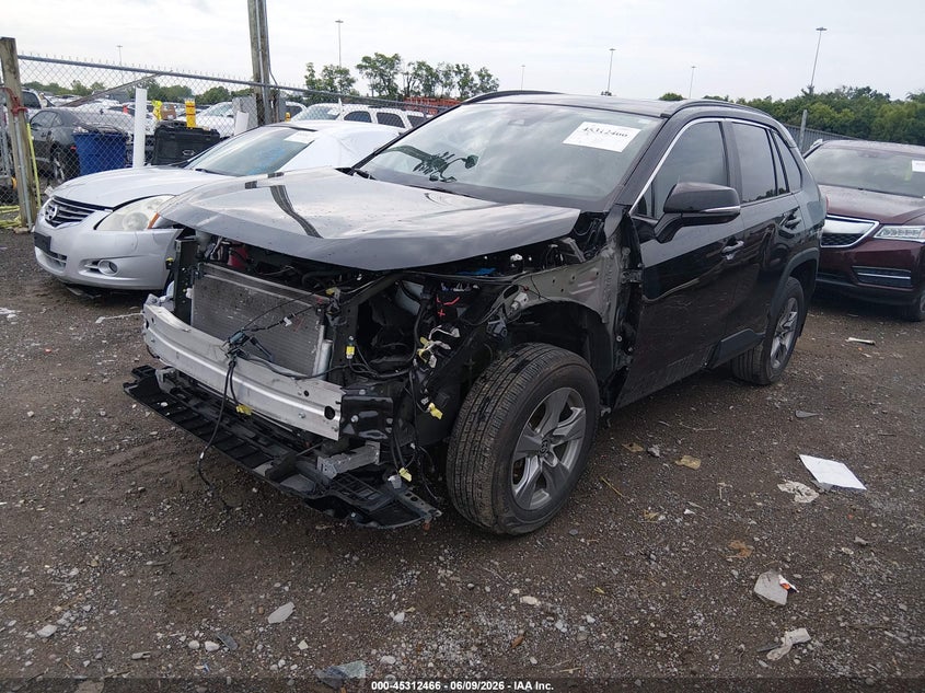 2025 Toyota Rav 4 VIN 2T3P1RFV9SC504243 IAAI salvage auction — FRONT END, Salvage Title, sold $15,500 on 2026-07-09 (photo 2)