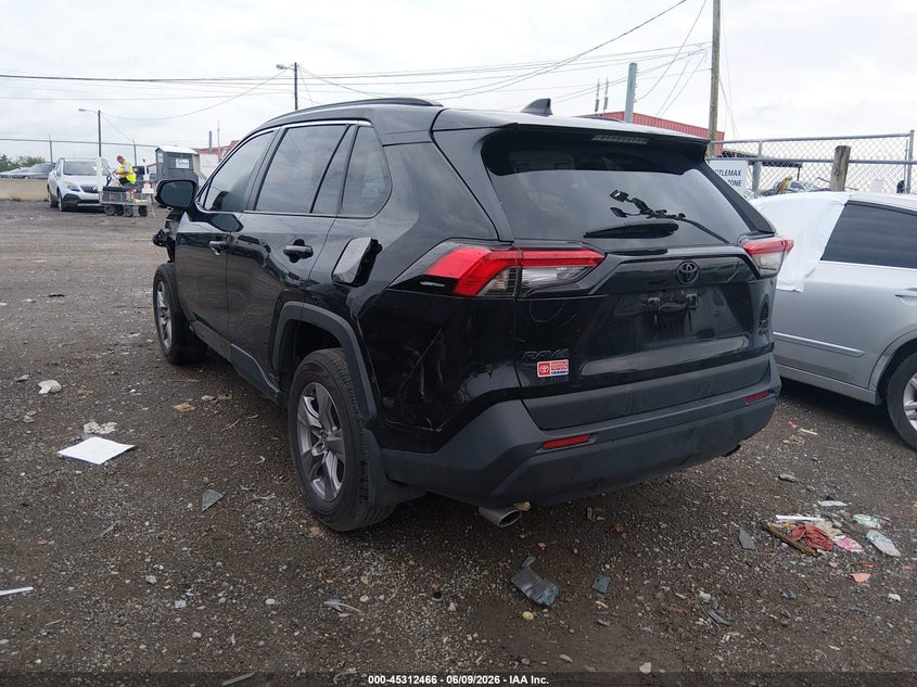 2025 Toyota Rav 4 VIN 2T3P1RFV9SC504243 IAAI salvage auction — FRONT END, Salvage Title, sold $15,500 on 2026-07-09 (photo 3)