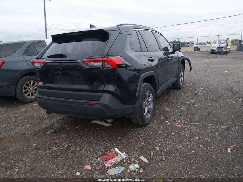 2025 Toyota Rav 4 VIN 2T3P1RFV9SC504243 IAAI salvage auction — FRONT END, Salvage Title, sold $15,500 on 2026-07-09 (photo 4)