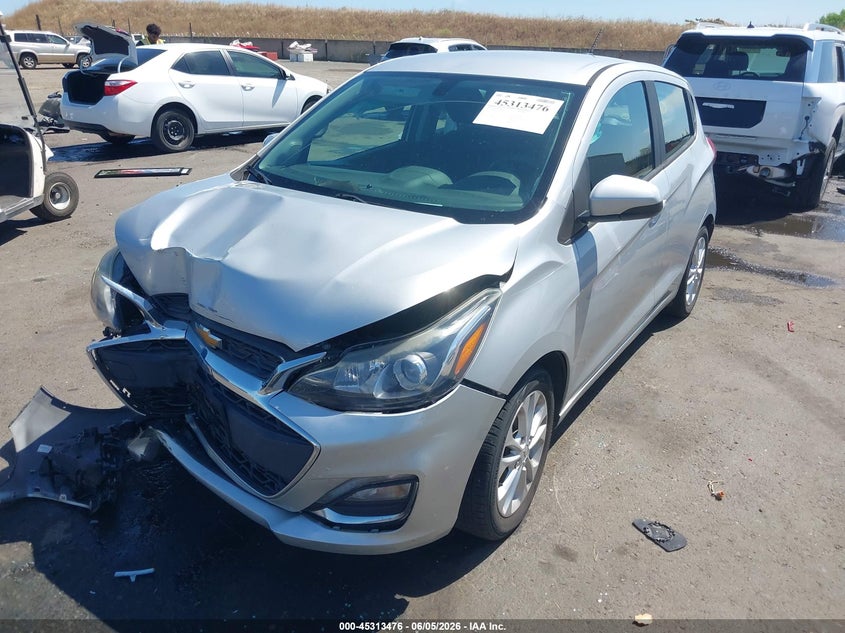 2020 Chevrolet Spark VIN KL8CD6SA4LC445847 IAAI salvage auction — FRONT END, Salvage Title, sold $725 on 2026-07-22 (photo 2)