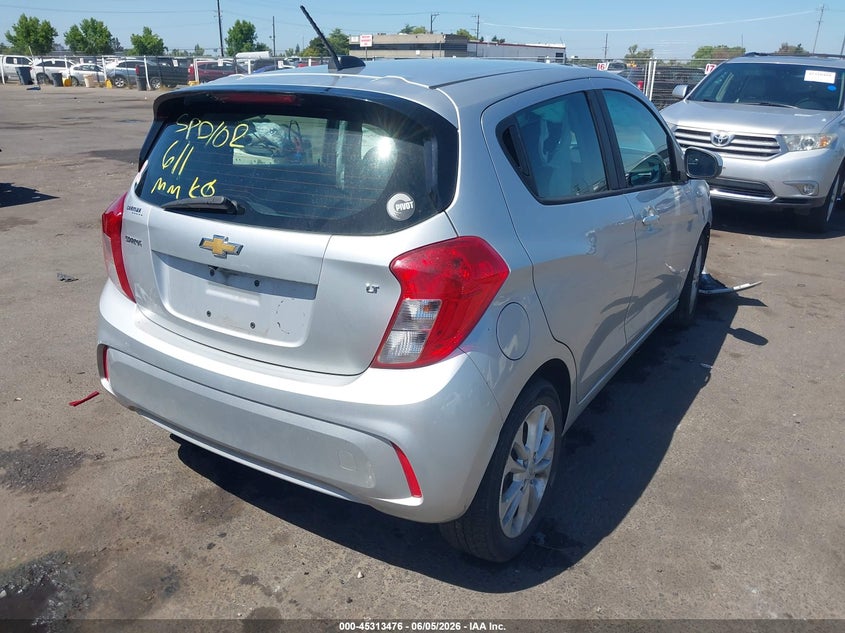 2020 Chevrolet Spark VIN KL8CD6SA4LC445847 IAAI salvage auction — FRONT END, Salvage Title, sold $725 on 2026-07-22 (photo 4)