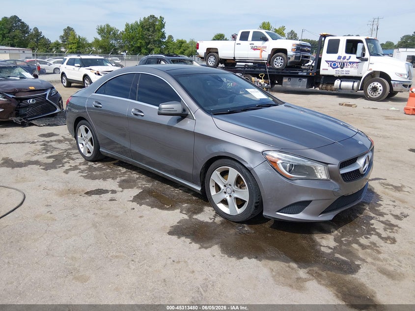 2015 Mercedes-benz Cla-klasse VIN WDDSJ4EB8FN162791 IAAI salvage auction — RIGHT FRONT, Salvage Title, sold $2,400 on 2026-08-15 (photo 1)