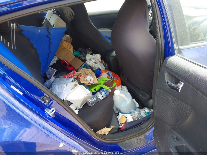 2012 Hyundai Veloster VIN KMHTC6AD5CU034923 IAAI salvage auction — LEFT FRONT, Salvage Title, sold $900 on 2026-07-07 (photo 8)