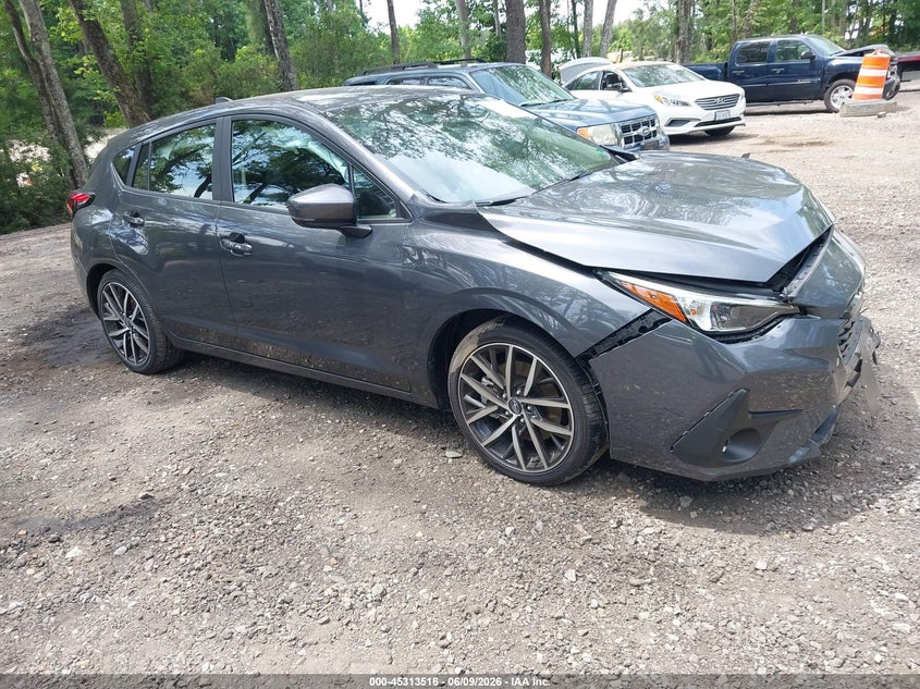2025 Subaru Impreza VIN JF1GUAFC2S8305021 IAAI salvage auction — FRONT END, Salvage (Virginia), sold $3,450 on 2026-07-28 (photo 1)