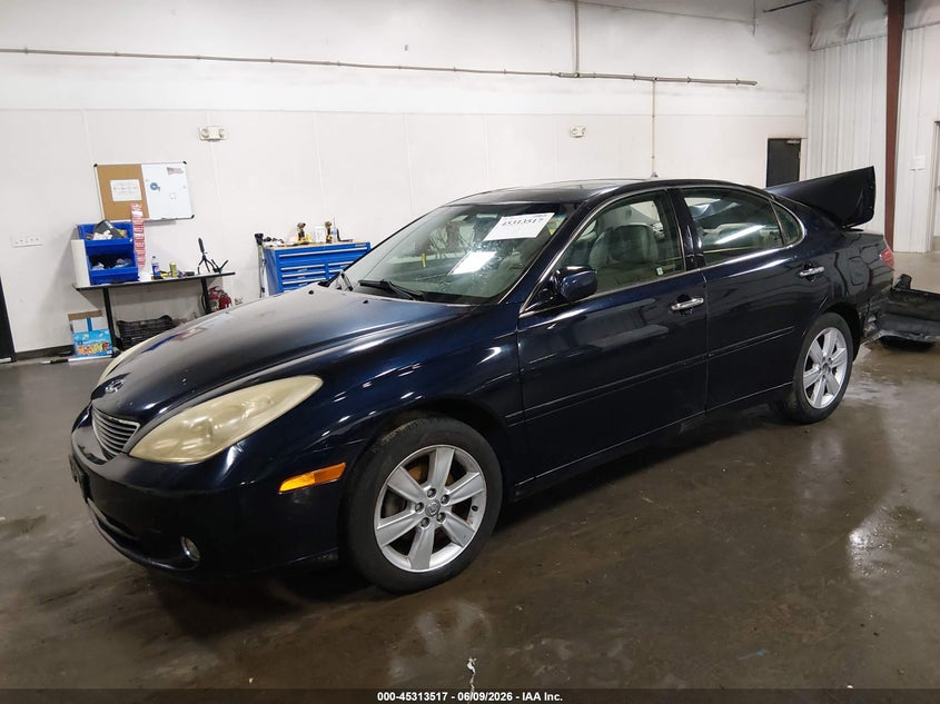 2006 Lexus ES VIN JTHBA30G165174187 IAAI salvage auction — REAR END, Junk (Illinois), sold $425 on 2026-07-21 (photo 2)