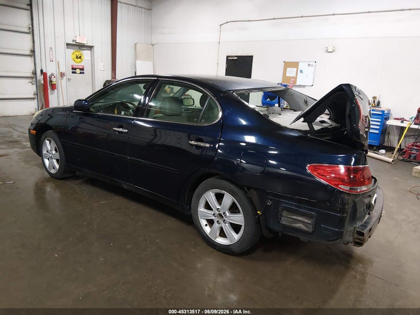 2006 Lexus ES VIN JTHBA30G165174187 IAAI salvage auction — REAR END, Junk (Illinois), sold $425 on 2026-07-21 (photo 3)