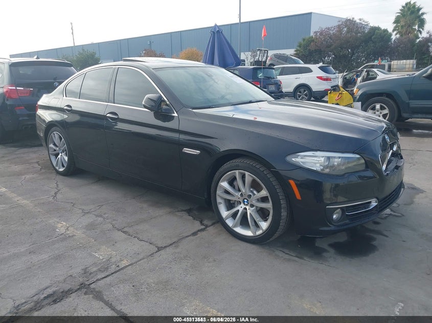 2014 BMW 5er VIN WBA5B1C50ED479546 IAAI salvage auction — FRONT END, Salvage (California), sold $425 on 2026-07-29 (photo 1)