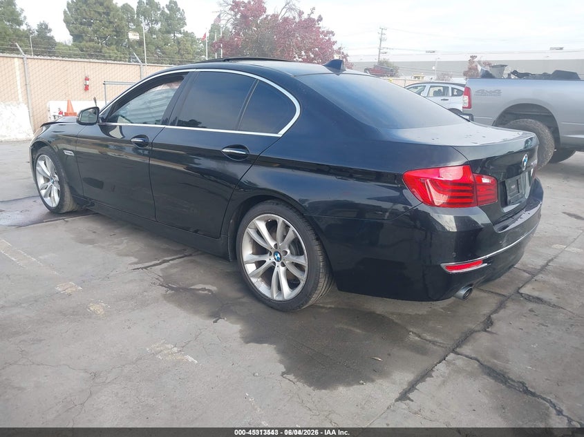 2014 BMW 5er VIN WBA5B1C50ED479546 IAAI salvage auction — FRONT END, Salvage (California), sold $425 on 2026-07-29 (photo 3)