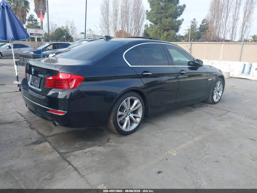 2014 BMW 5er VIN WBA5B1C50ED479546 IAAI salvage auction — FRONT END, Salvage (California), sold $425 on 2026-07-29 (photo 4)