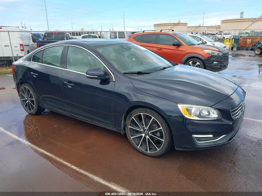 2016 Volvo S60 VIN YV126MFK8G2392824 IAAI salvage auction — NORMAL WEAR, Clear (Hawaii), sold $950 on 2026-08-04 (photo 1)