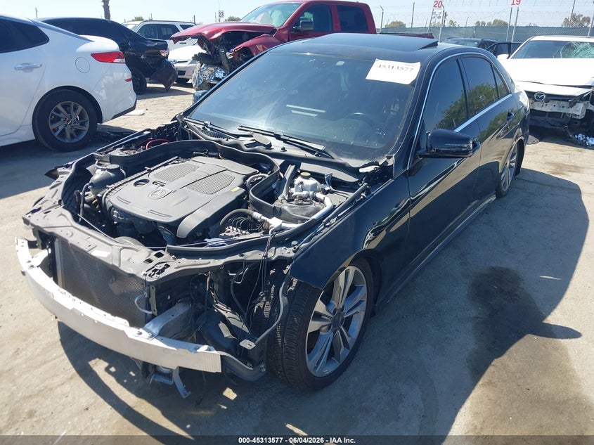 2015 Mercedes-benz E-klasse VIN WDDHF5KB3FB094990 IAAI salvage auction — REPOSSESSION, Salvage Title, sold $1,200 on 2026-07-22 (photo 2)