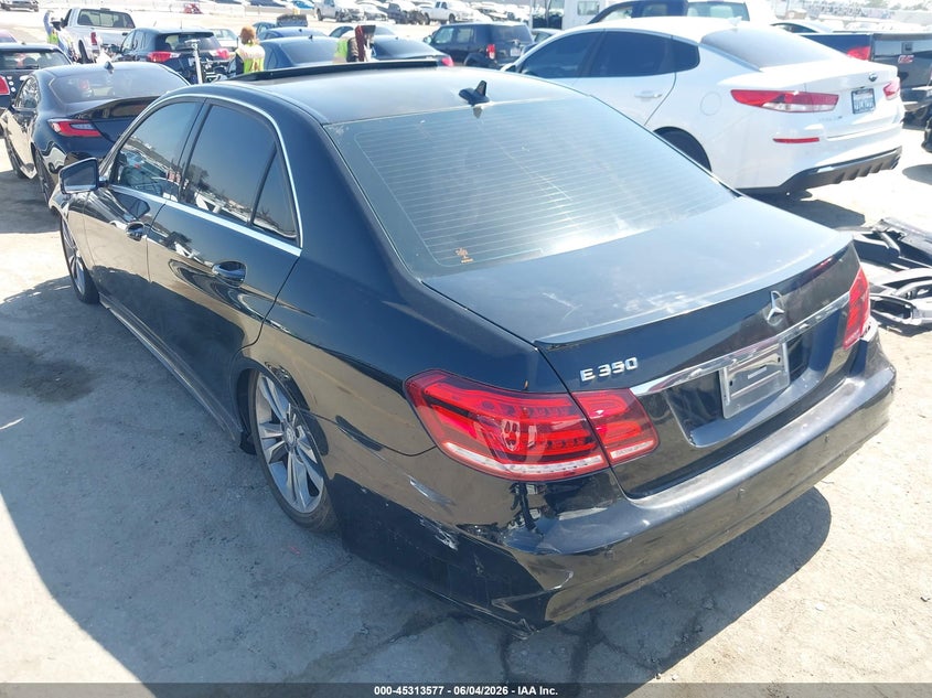 2015 Mercedes-benz E-klasse VIN WDDHF5KB3FB094990 IAAI salvage auction — REPOSSESSION, Salvage Title, sold $1,200 on 2026-07-22 (photo 3)
