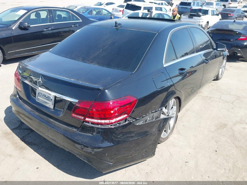 2015 Mercedes-benz E-klasse VIN WDDHF5KB3FB094990 IAAI salvage auction — REPOSSESSION, Salvage Title, sold $1,200 on 2026-07-22 (photo 4)
