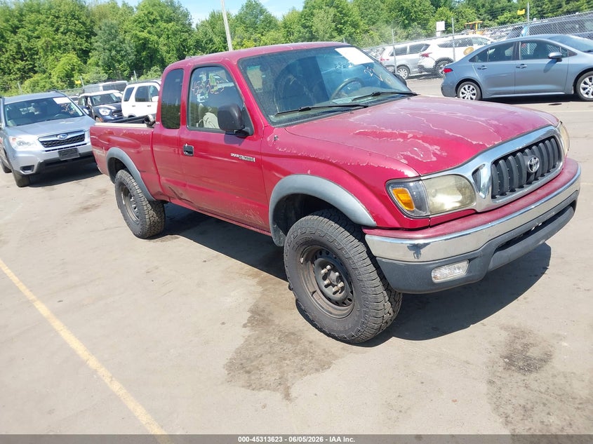 2001 Toyota Tacoma VIN 5TEWN72NX1Z817457 IAAI salvage auction — NORMAL WEAR, Bill Of Sale (Connecticut), sold $775 on 2026-07-09 (photo 1)