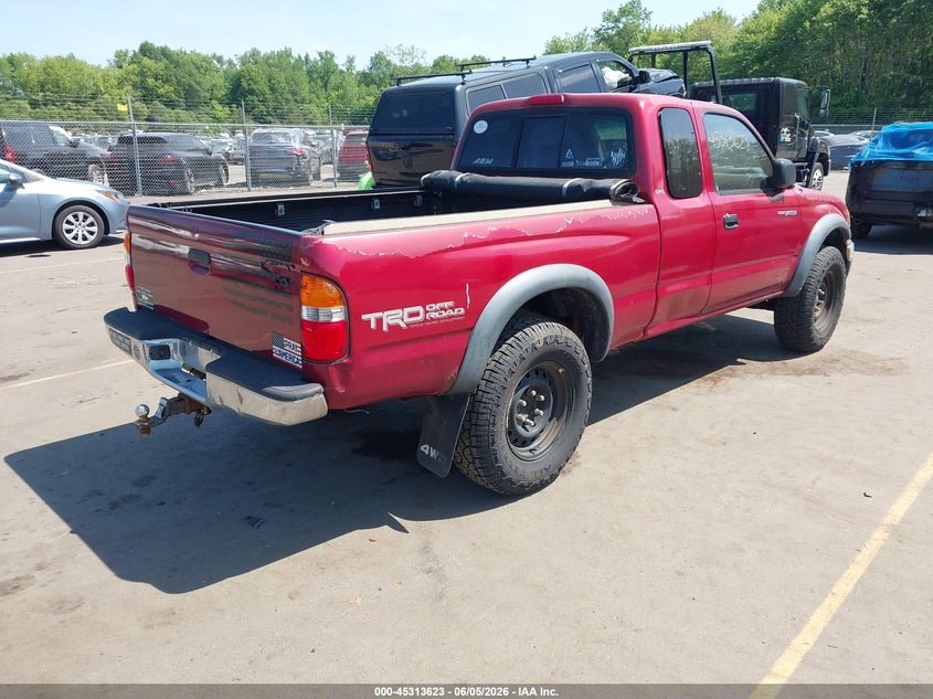 2001 Toyota Tacoma VIN 5TEWN72NX1Z817457 IAAI salvage auction — NORMAL WEAR, Bill Of Sale (Connecticut), sold $775 on 2026-07-09 (photo 4)